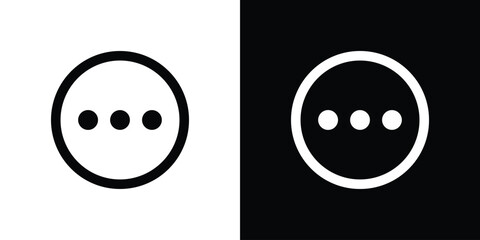 More icon. Vector Template. Concept Icon flat design.