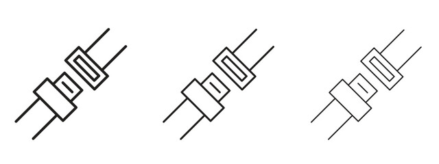 Seat Belt icon symbol for Info Graphic, Design Elements and Websites