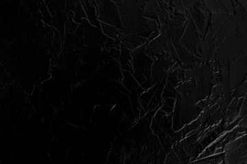 Glossy plaster stucco , black color granite structure abstract backdrop