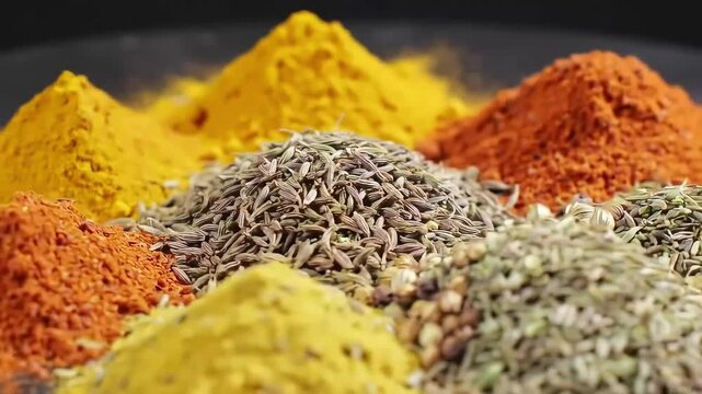 Aromatic Spices A Colorful Culinary Journey
