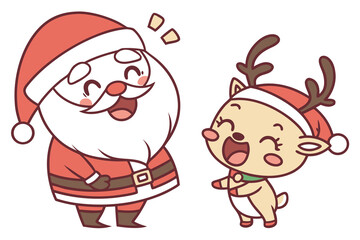 santa claus cartoon