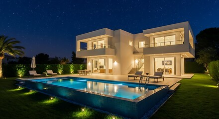 Home home featuring a refined design