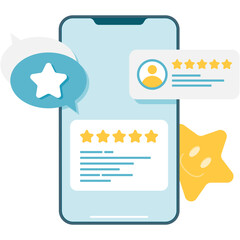 customer review section