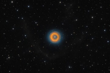 Fototapeta premium A Glimpse of a Distant Star in the Milky Way