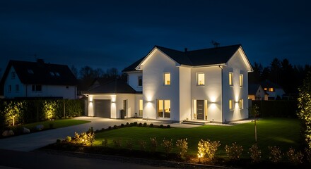 Reimagined elegant house with open concept and luxury furnishings with elegance