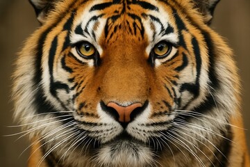 Fototapeta premium The Piercing Eyes of a Tiger