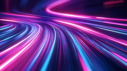 Abstract background of light trail