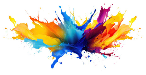 PNG Paint splash backgrounds white background creativity.