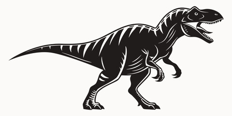 Obraz premium A cute cartoon zebra with black and white stripes stands isolated, a wild mammal illustration