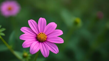 flower in full bloom, pink cosmos