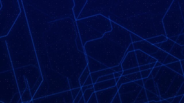 Abstract shapes forming circuit board design Technology, digital, futuristic, network, electronic, cyberspace circuit board. Digital technology background. copy space for text or logo. Development 3D
