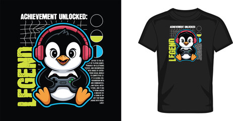 Gaming t shirt design with pet