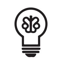 Innovation and Creative Idea Icon Set – Flat Vector Light Bulb and Symbol Collection