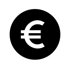 Euro icon vector illustration