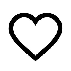 Heart icon vector illustration