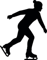 Man running silhouette on treadmill