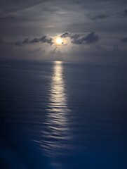 Moonlight on the Sea