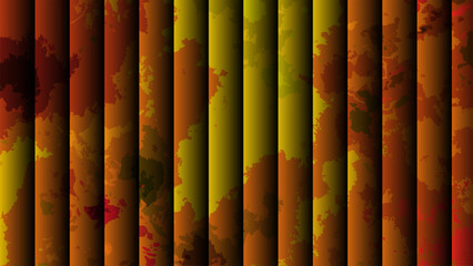 Abstract visually striking background with vertical striped bars in varying shades of glowing colors. Smoky, marbled, or cloudy texture depth and an illusion with structured pattern.