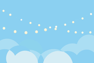 Fototapeta premium blue sky background