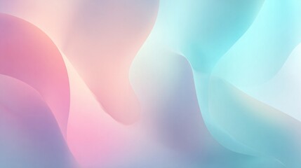 Soft pastel abstract background with flowing colors and shapes  