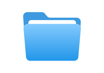 Blue folder icon 