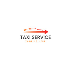 Modern Taxi Service Logo