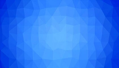 Obraz premium Abstract blue polygonal background