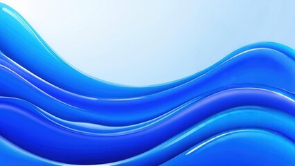 Abstract blue wavy background