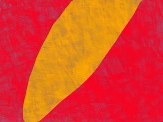 Abstract gradient red yellow texture in smooth shapes background