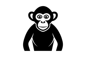 monkey vector icon illustration