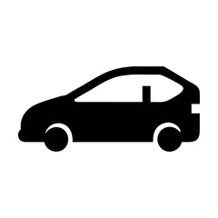 Onyx Machine Luxury Car Design Isolated on White