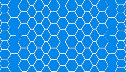 Abstract geometric pattern of interconnected hexagons in a repeating grid