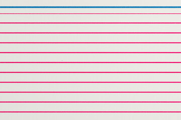 Seamless Notebook Paper Pattern