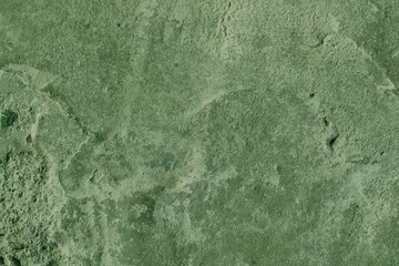 Beautiful green cement background with unique texture