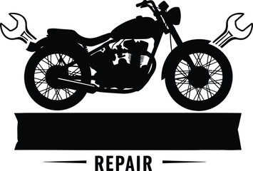 Obraz premium Hand-drawn vintage classic motorcycle illustration, detailed retro motorbike. Perfect for transportation, automotive, biker culture, and historical design projects.