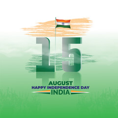  India Independence Day Celebration greeting card design and India Republic Day social media post design 