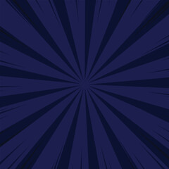 Abstract Dark Blue Rays emanating from the center creating a dynamic energetic burst pattern. New, Trendy, 2025, Unique