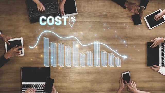 Cost reduction and cost saving through digital transformation, business cost optimization, operational cost reduction, financial savings, and resource efficiency strategies for business success. Muxer
