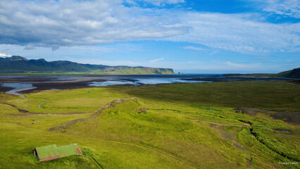 Fototapeta premium Iceland Adventure From Above