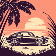 vintage retro car