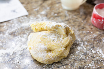 homemade pasta dough
