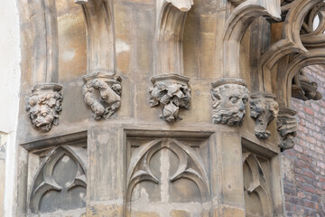 Karolinum, originally Collegium Carolinum, is the historical seat of Charles University in the building of its oldest university college, which was named after its founder, Charles IV.