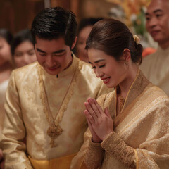 Elegant Chinese Tea Ceremony Wedding
