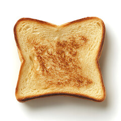 Slightly Burnt Toast with Uneven Browning