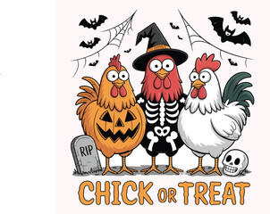 Obraz premium Halloween Sublimation T-Shirt Design EPS | Spooky Graphic for Shirts, Mugs & Crafts