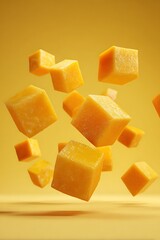 pieces of cheese