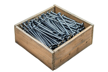 Fototapeta premium Pack of multi-size nails for repairs