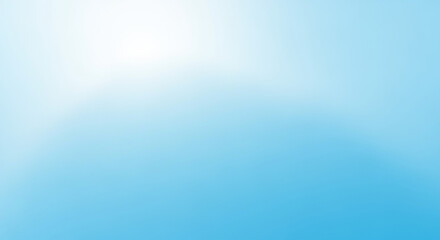 Obraz premium Bright, airy background with soft blue gradient and subtle bright light