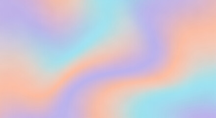 Fototapeta premium Soothing pastel gradient blend creates a soft, dreamy, modern aesthetic backdrop