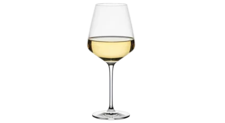 Fototapete Wein Isolated Glass of White Wine  © Paul